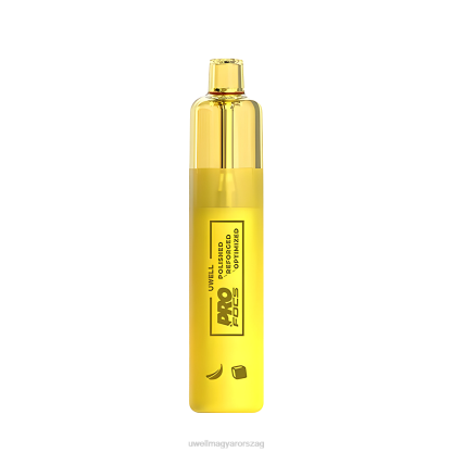 UWELL Vape Flavours - UWELL GABRIEL RESPECT eldobható vape banán fagylalt 66RL315