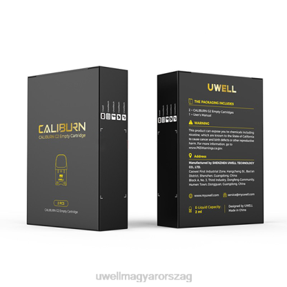 UWELL Online Shop - UWELL CALIBURN G2 cserehüvelyek 2 csomag 66RL17