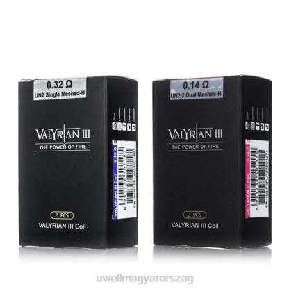 UWELL Disposable Review - UWELL VALYRIAN 3 cseretekercsek | 2 csomag fecrai 0,14 ohm 66RL20