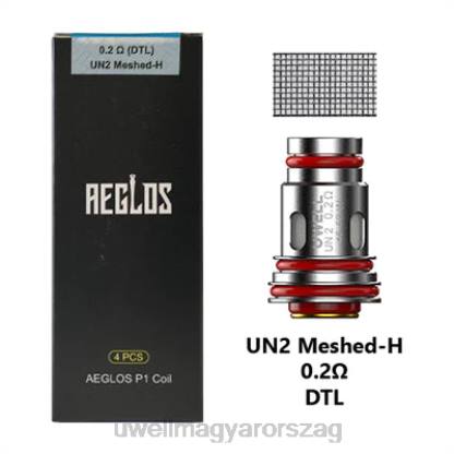 UWELL Magyarország - UWELL AEGLOS tekercsek | 4-es csomag p1 un2 meshed-h 0,2ohm 66RL271