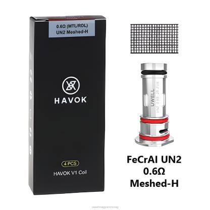 UWELL Magyarország - UWELL HAVOK V1 tekercsek (4 darabos) 0,6 ohm 66RL151