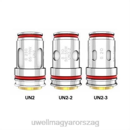 UWELL Online Shop - UWELL CROWN V tekercs | 4-es csomag un2 meshed 0,23 ohm 66RL67