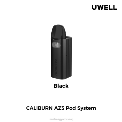 UWELL Porlasztó - UWELL CALIBURN AZ3 készlet (pod rendszer) fekete 66RL144